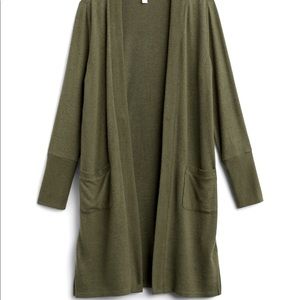 Market & Spruce Hadley Brushed Knit Duster Cardigan